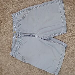 Carhartt Relaxed Fit Force Light Gray Cargo Shorts Mens Size 34